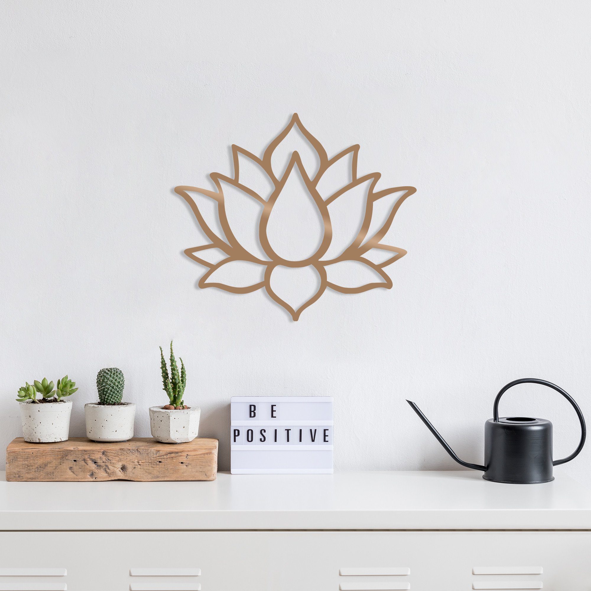 Wallity Wanddekoobjekt 100% METAL (Thickness: 1,5 mm), 50 x 43 cm L1621 günstig online kaufen