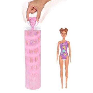 Mattel® Anziehpuppe Mattel GTR95: Barbie Color Reveal - Puppe mit 7 Überraschungen, Sand&