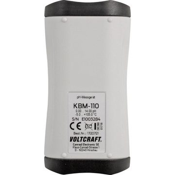 VOLTCRAFT Wasserzähler Kombi-Messgerät KBM-110 inkl. pH-Elektrode inkl