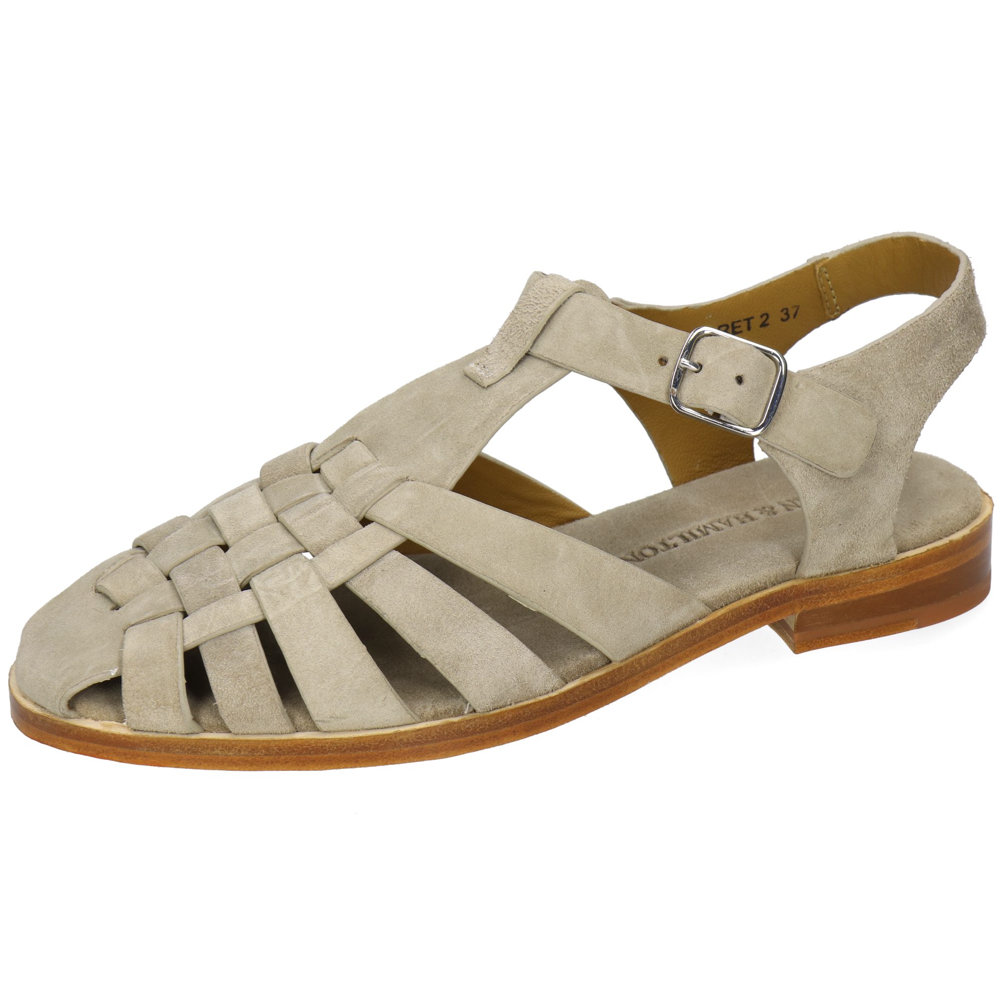 Melvin & Hamilton Margaret 2 Leder-Sandalen für Damen Sandale Flache Absätze, Echtes Leder