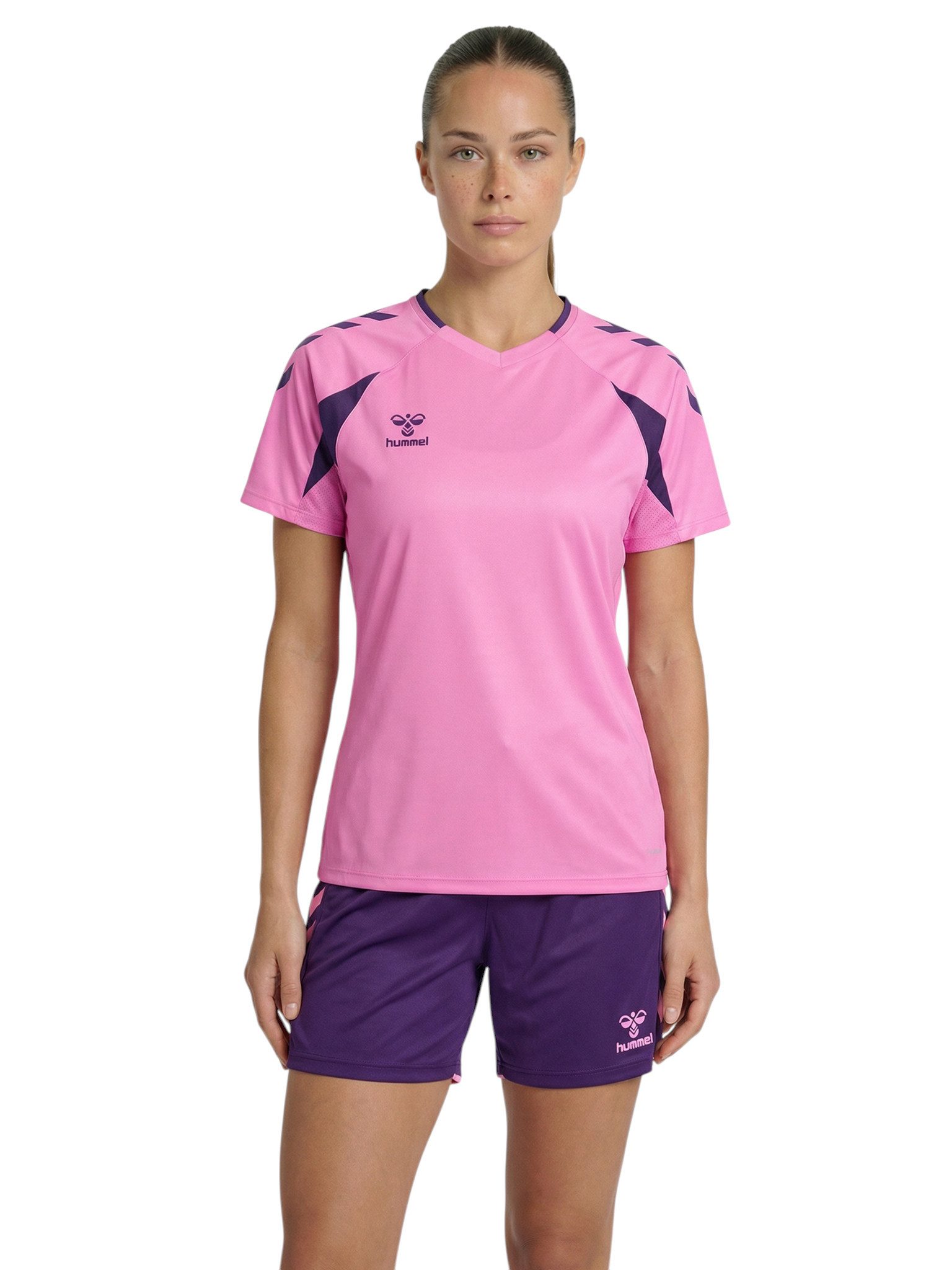 hummel T-Shirt Sport-Shirt hmlCORE 2.0 (rec. Polyester, optimale Bewegungsfreiheit)