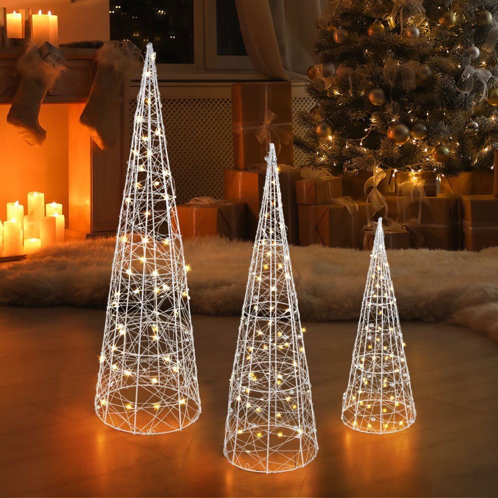 GLOBO LIGHTING LED Dekolicht, Warmweiß, LED Dekoartikel Stehleuchte Kegel-D günstig online kaufen