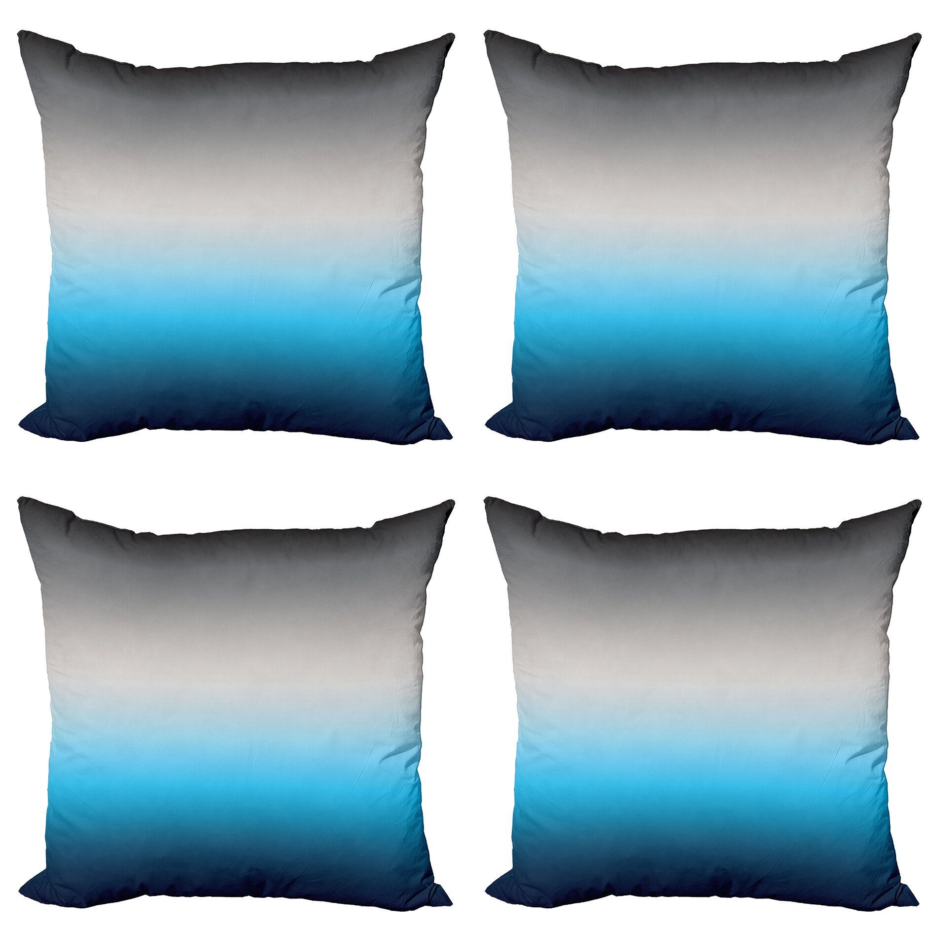 Farbwechsel Doppelseitiger Accent Abakuhaus Modern (4 Kissenbezüge Muster Stück), Digitaldruck, Ombre Abstrakte