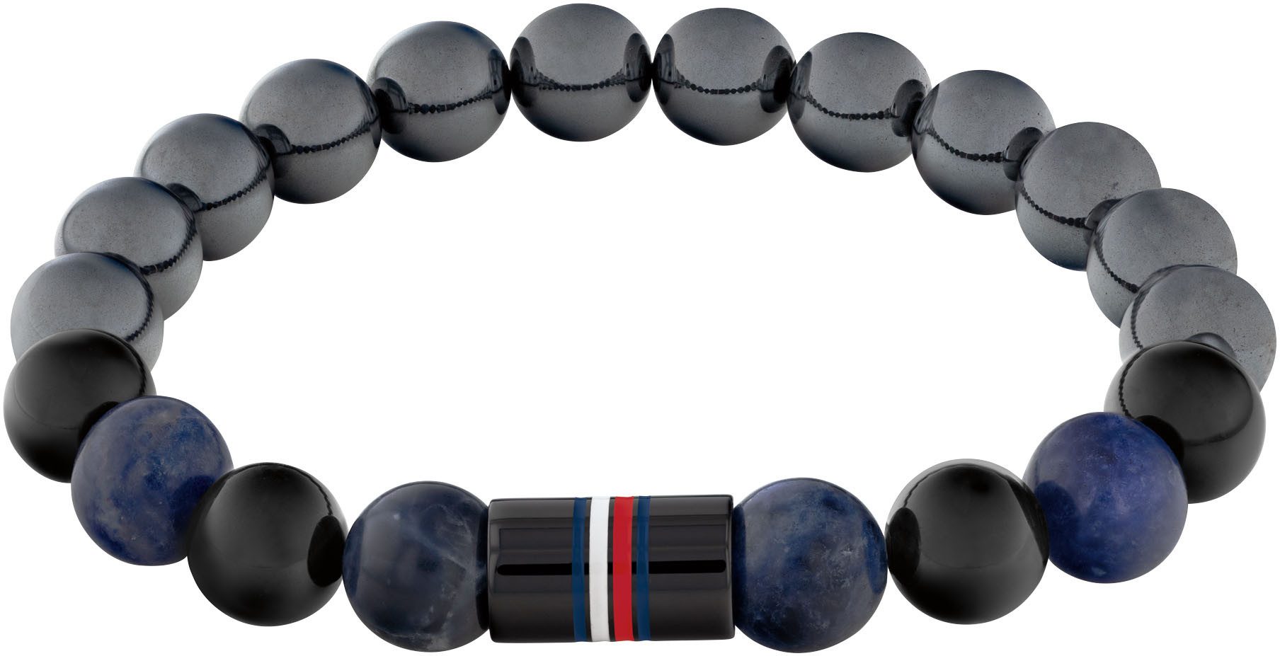 Tommy Hilfiger Armband JAMESON, mit Sodalith, Hämatit, Onyx, Emaille günstig online kaufen