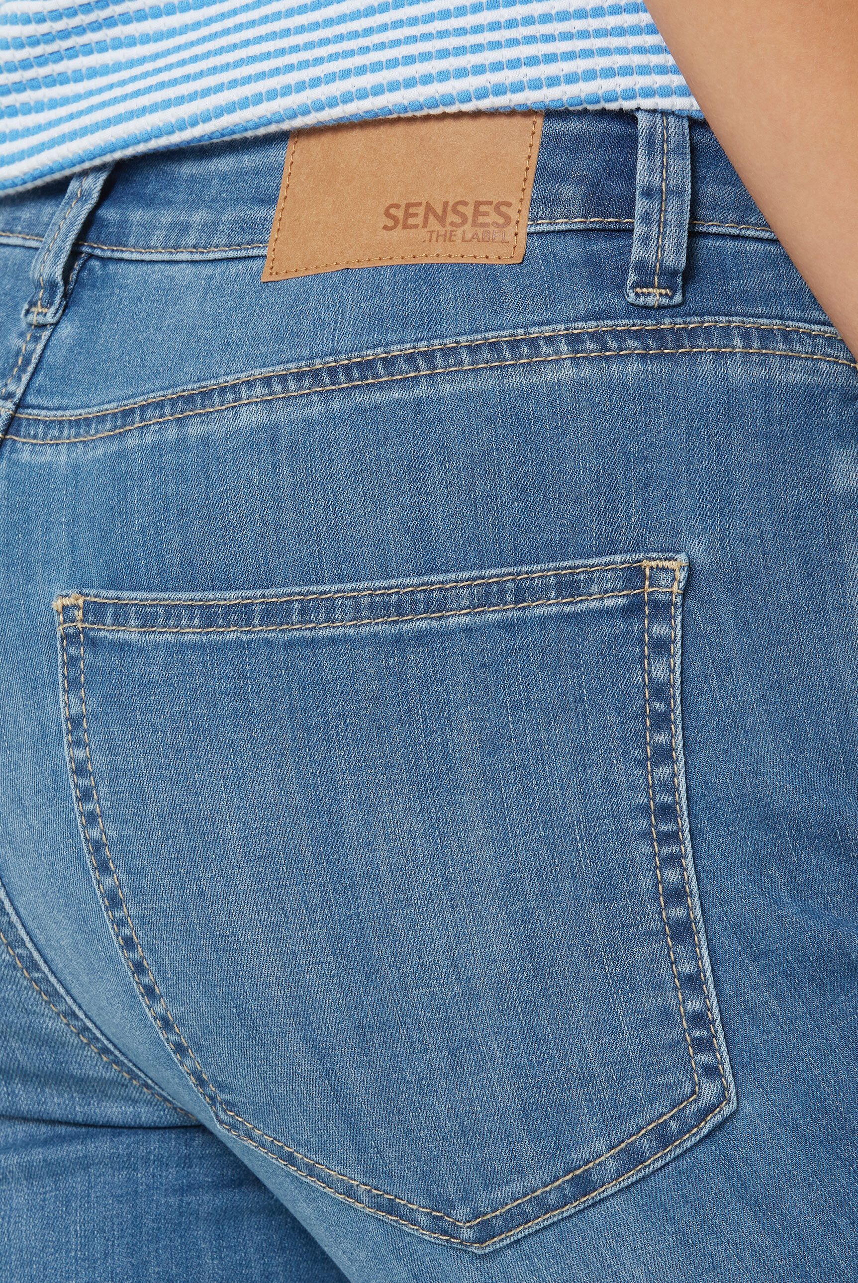 SENSES.THE LABEL Slim-fit-Jeans mit Used-Waschung – Bild 3 von 5