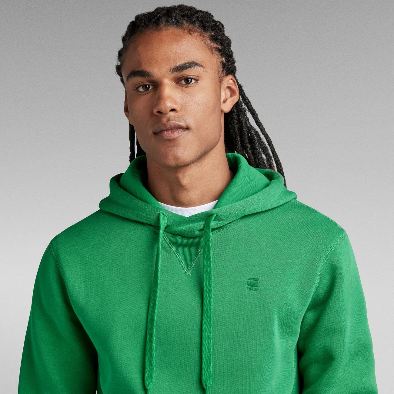 G-Star RAW Hoodie Premium core hdd Green sw Jolly l/s (1-tlg)