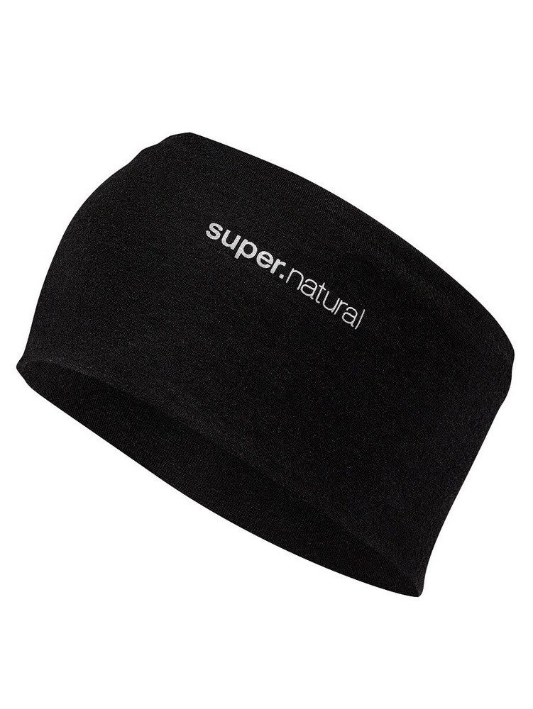 SUPER.NATURAL Stirnband Wanderlust Headband schwarz - 1 Stück