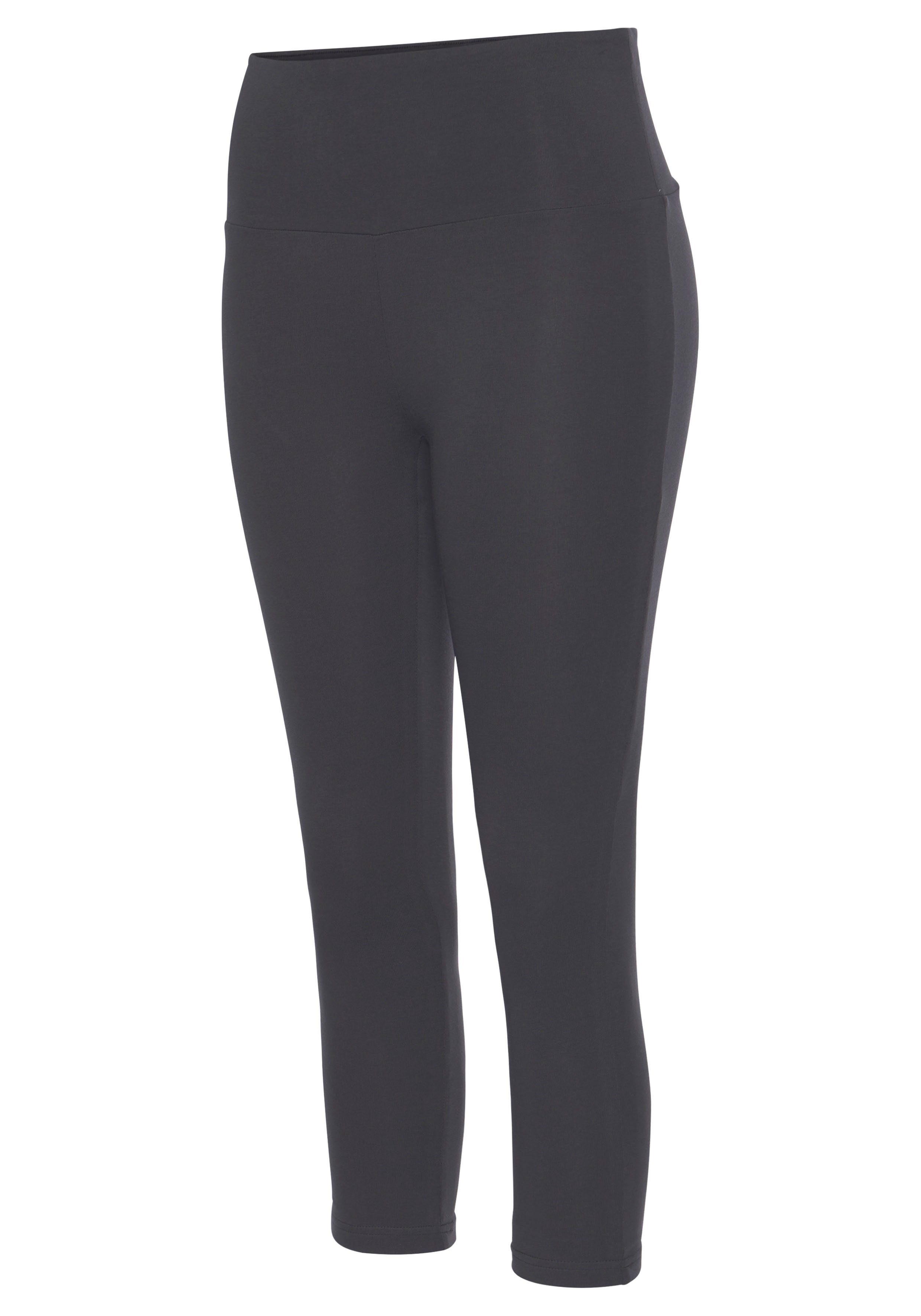 LASCANA Caprileggings mit breitem weichem Bündchen, Loungewear – Bild 5 von 5