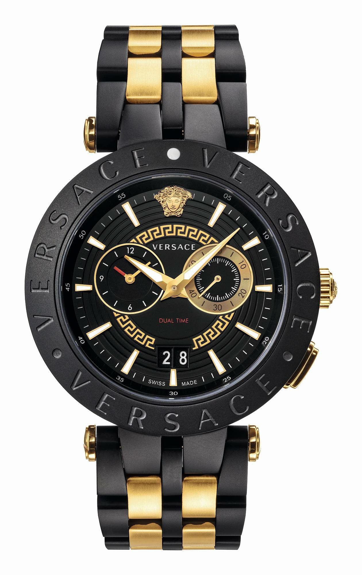 Versace Quarzuhr Analoguhr für Herren, (1-tlg)