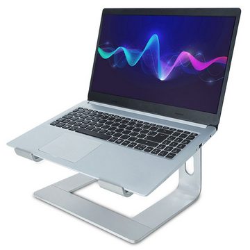 keepdrum keepdrum RS102S Laptopständer Silberfarben Laptop-Ständer, (Laptopständer)