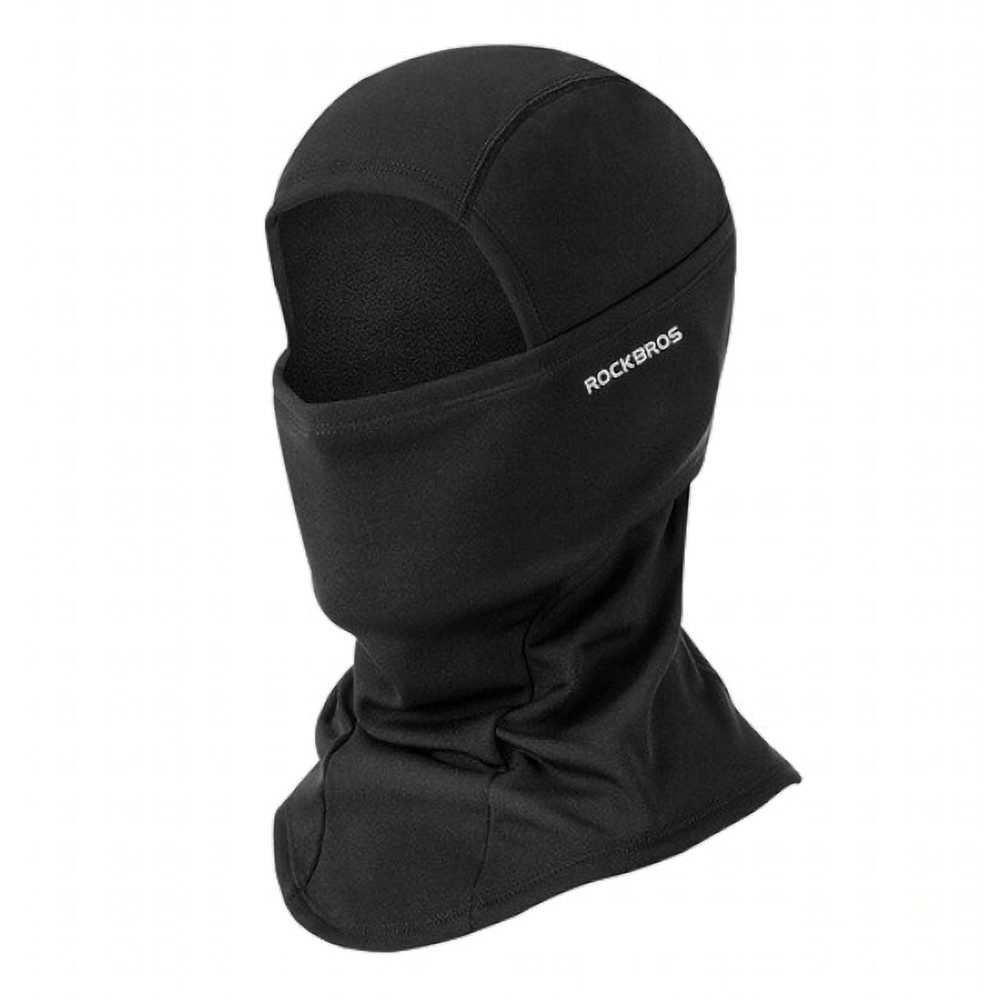 ROCKBROS Sturmhaube Gesichtsmaske Kälteschutz Skimaske (Spar-Set, 1-St) Mikrofleece-Futter, reflektierendes Logo