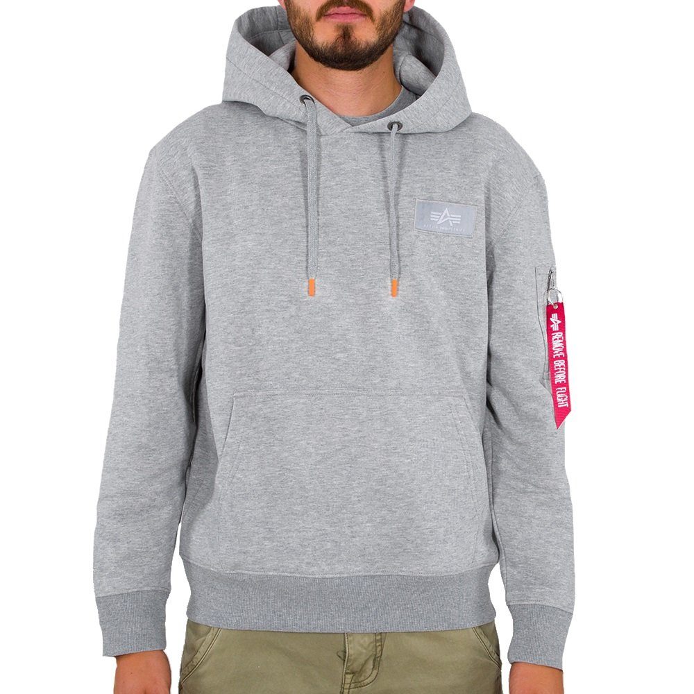 Alpha Industries Hoodie Alpha Industries Herren Kapuzenpullover Back Print Hoody Neon Print