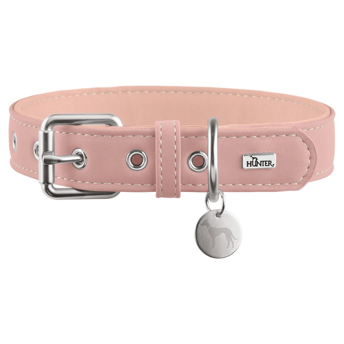 Hunter Tierbedarf Hunde-Halsband Halsband Malibu zartrosa