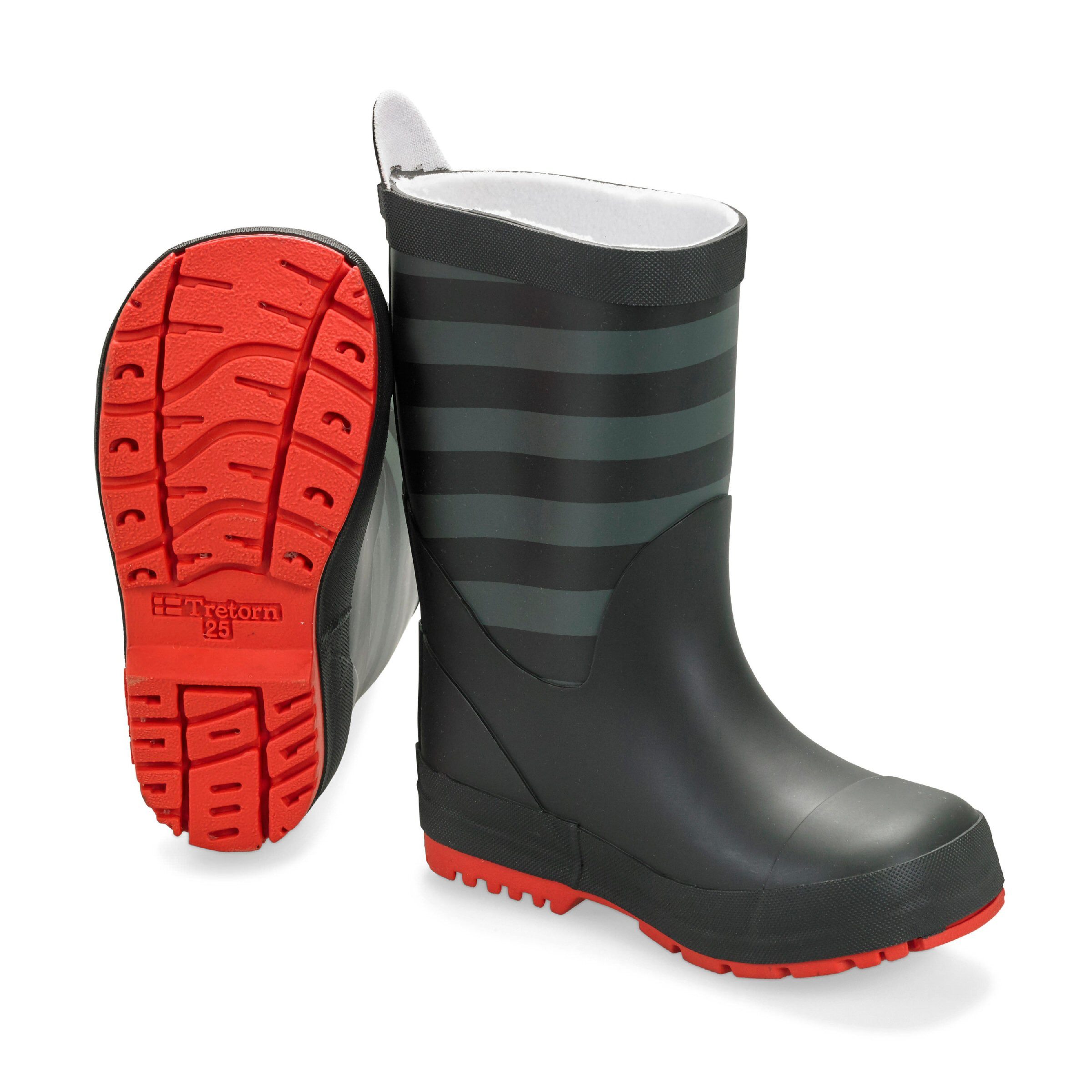 Tretorn Graenna schwarz Kinder Gummistiefel