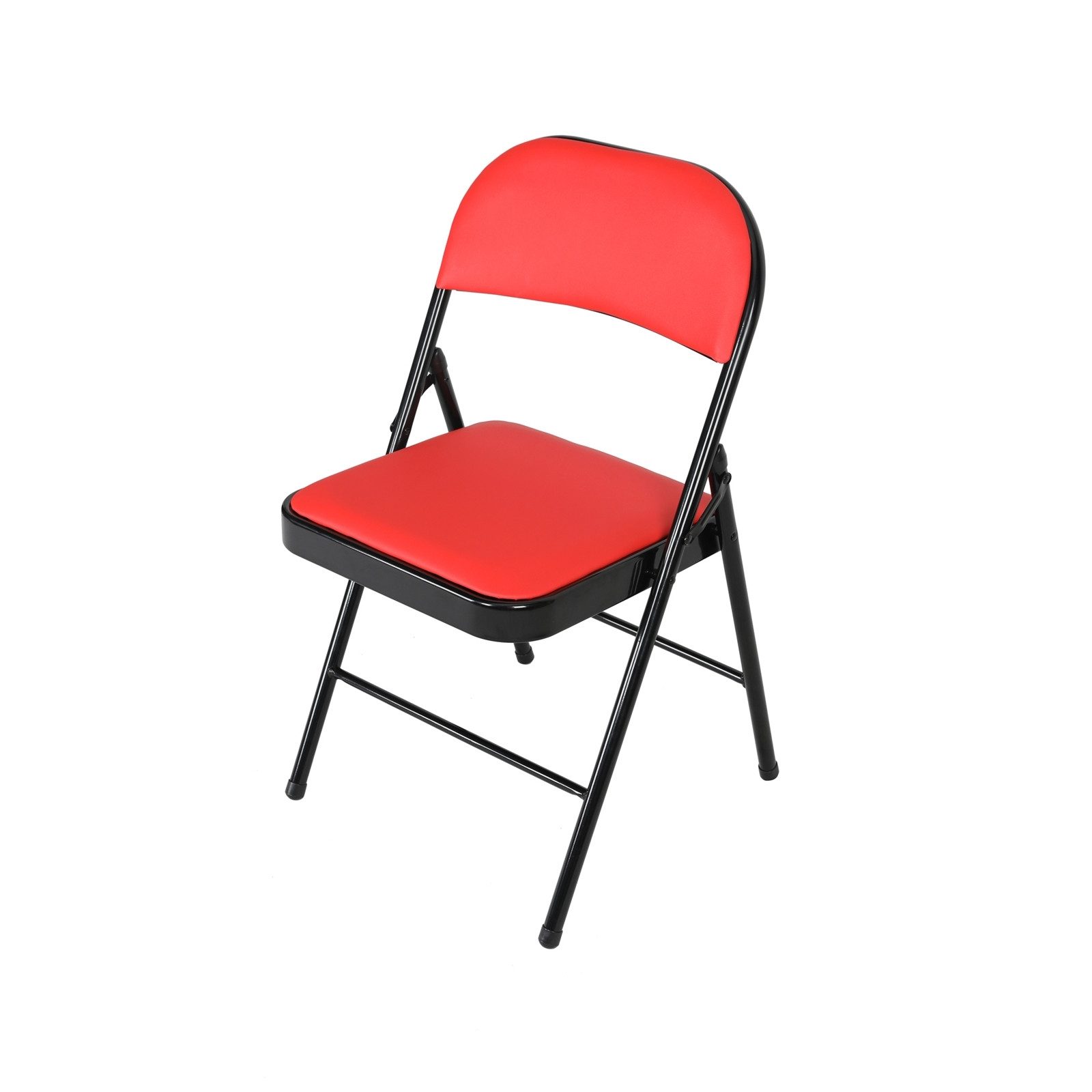 HTI-Living Klappstuhl Klappstuhl Wedigo Kunstleder Rot-Schwarz (Stück, 1 St günstig online kaufen