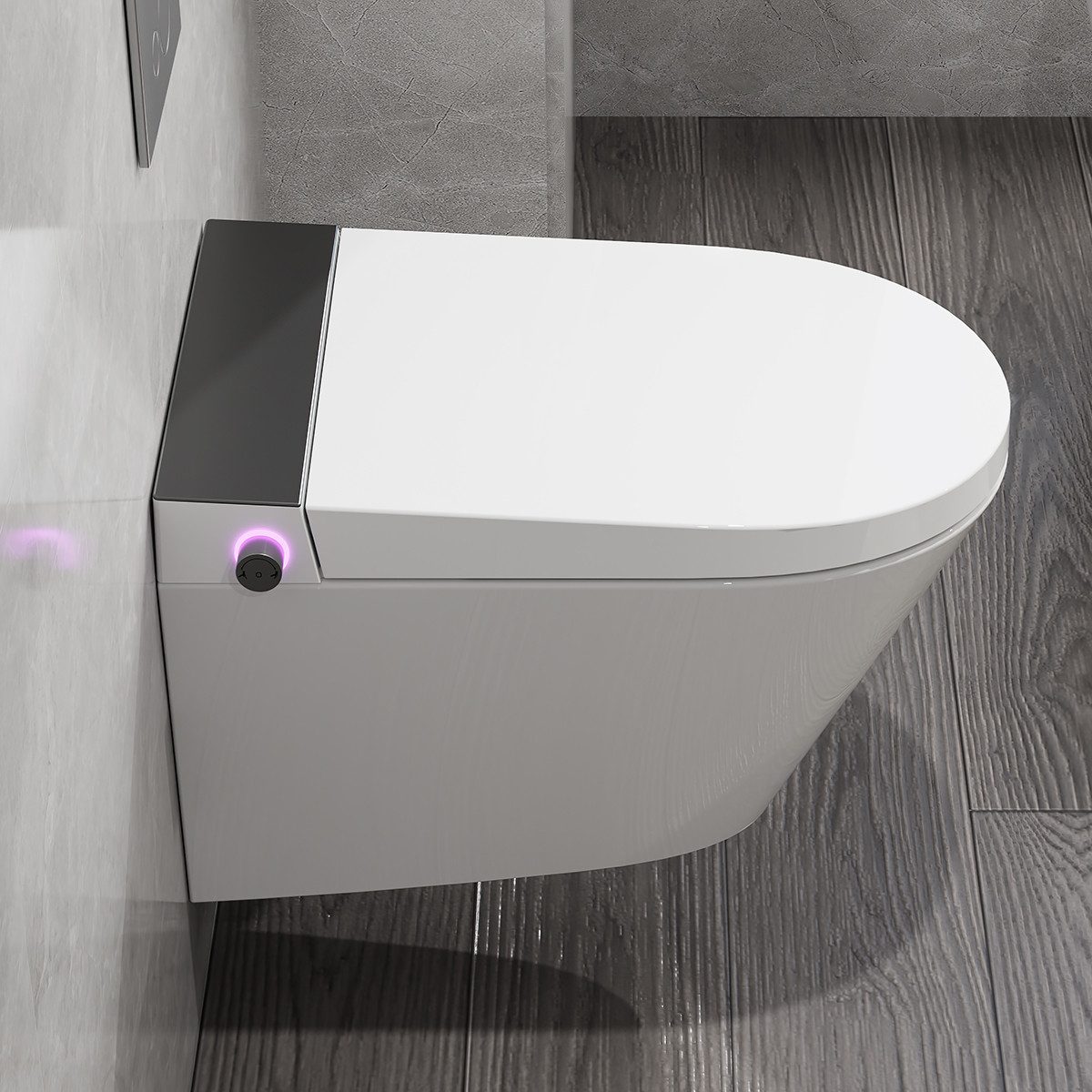 HOROW Dusch-WC Hänge WC mit Bidet günstig online kaufen