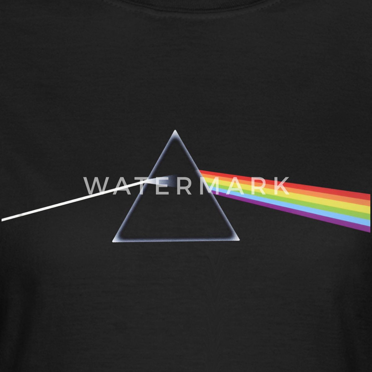 Spreadshirt T-Shirt Pink Floyd The Dark Side Of The Moon Frauen T-Shirt (1-tlg) Slim Fit, fällt klein aus