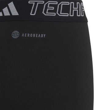 adidas Sportswear Trainingstights TECHFIT kurze Trainings-Tight Kinder/Teenager schwarz/weiß