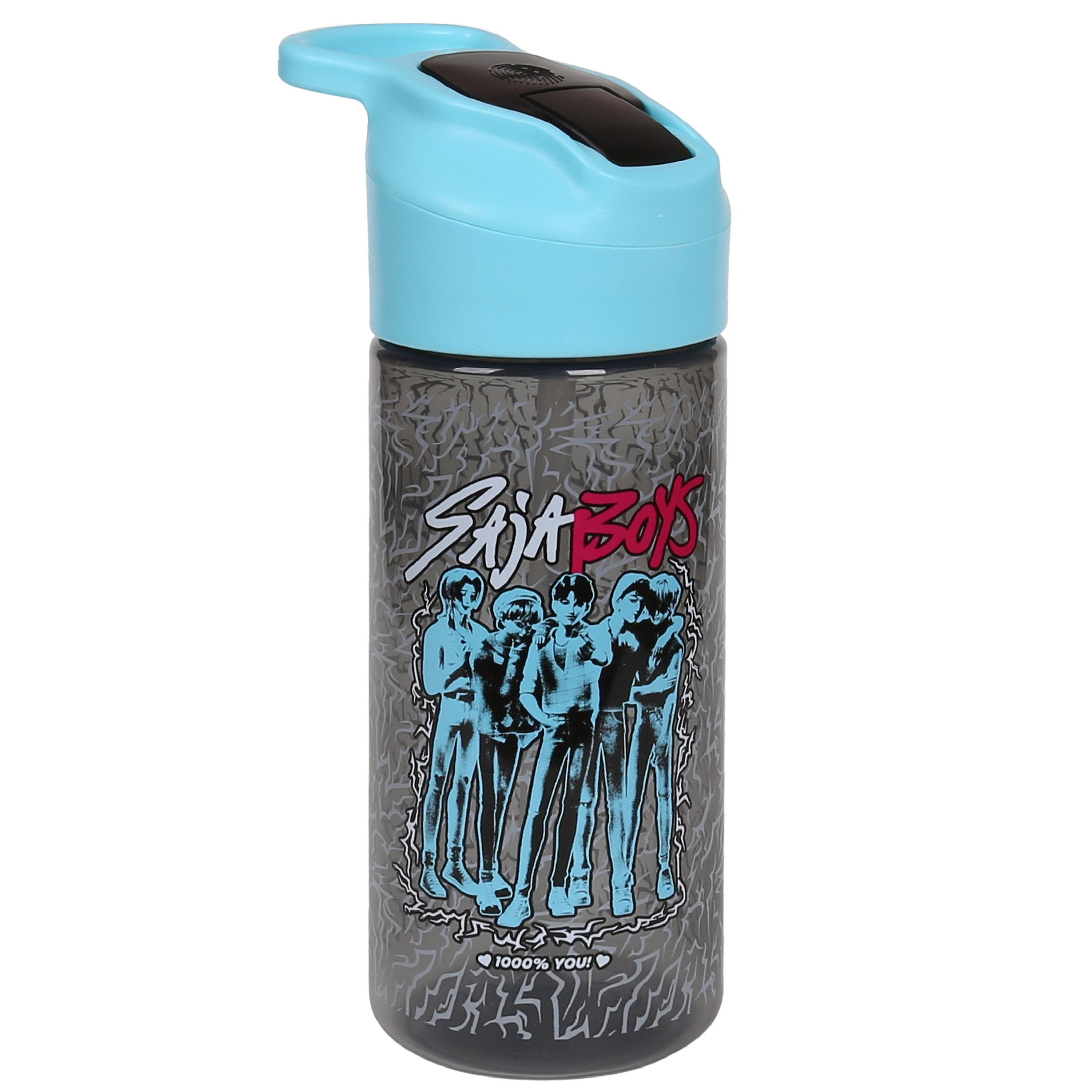 Sarcia.eu Trinkflasche K-Pop Demon Hunters Saja Boys Wasserflasche 450 ml