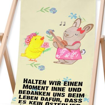 Mr. & Mrs. Panda Gartenliege Ostern Frühlingsgefühle - Blumig - Geschenk, Osterdeko, Ostereier, L, 1 St., Höhenverstellbar