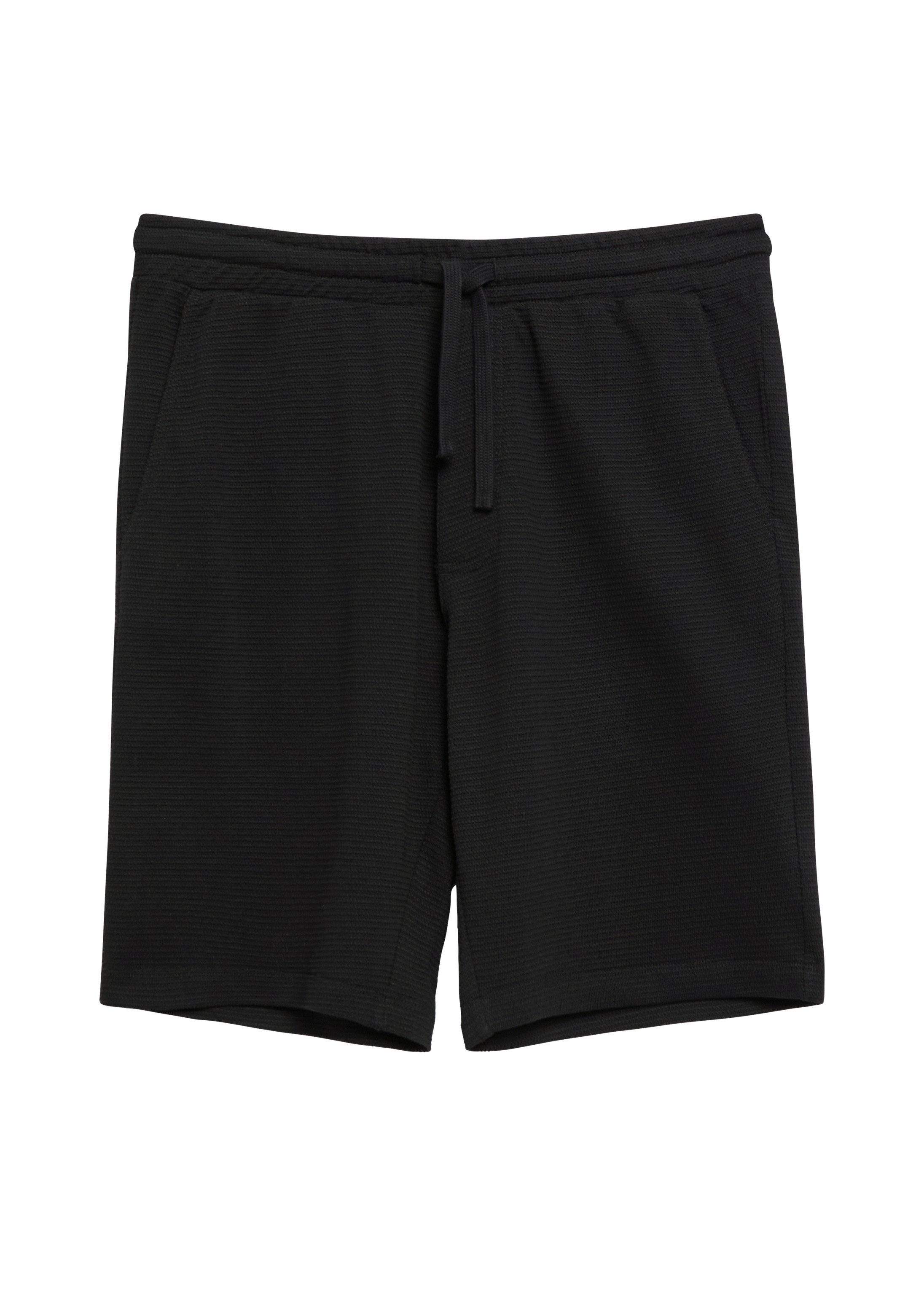 s.Oliver Shorts Bermuda DETROIT Gerippte Jersey-Shorts mit Eingrifftaschen