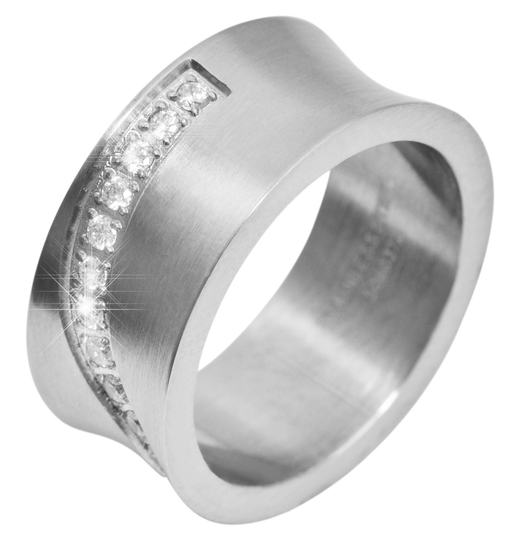 Adelia´s Fingerring Damen Ring aus Edelstahl, Eine schöne Geschenkidee für günstig online kaufen