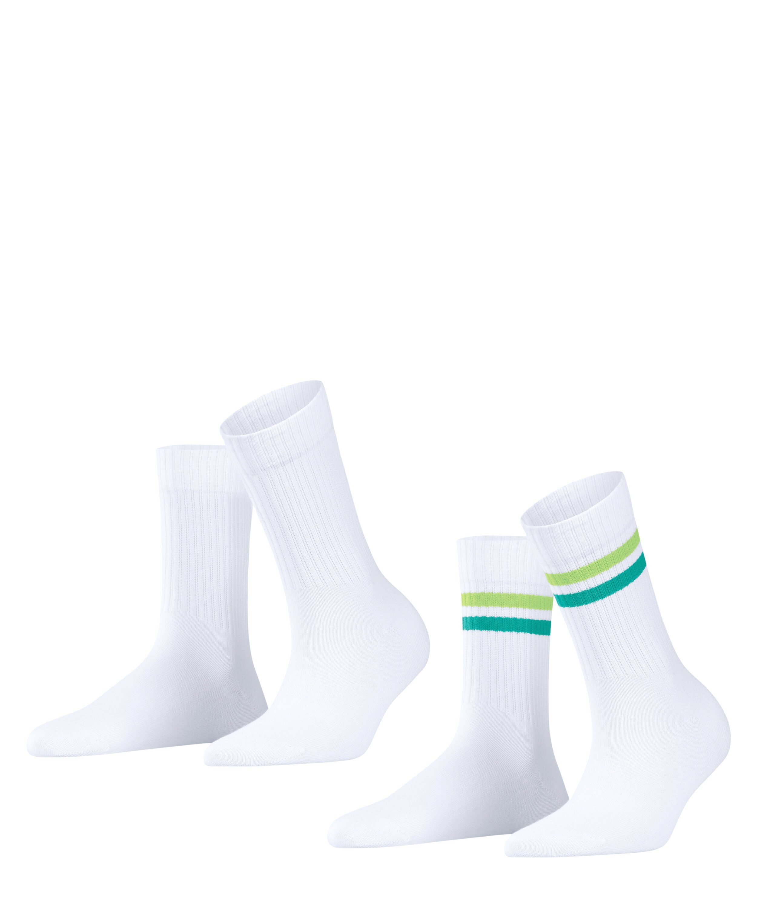 Esprit Socken Tennis Stripe 2-Pack (2-Paar) raw white (2090)
