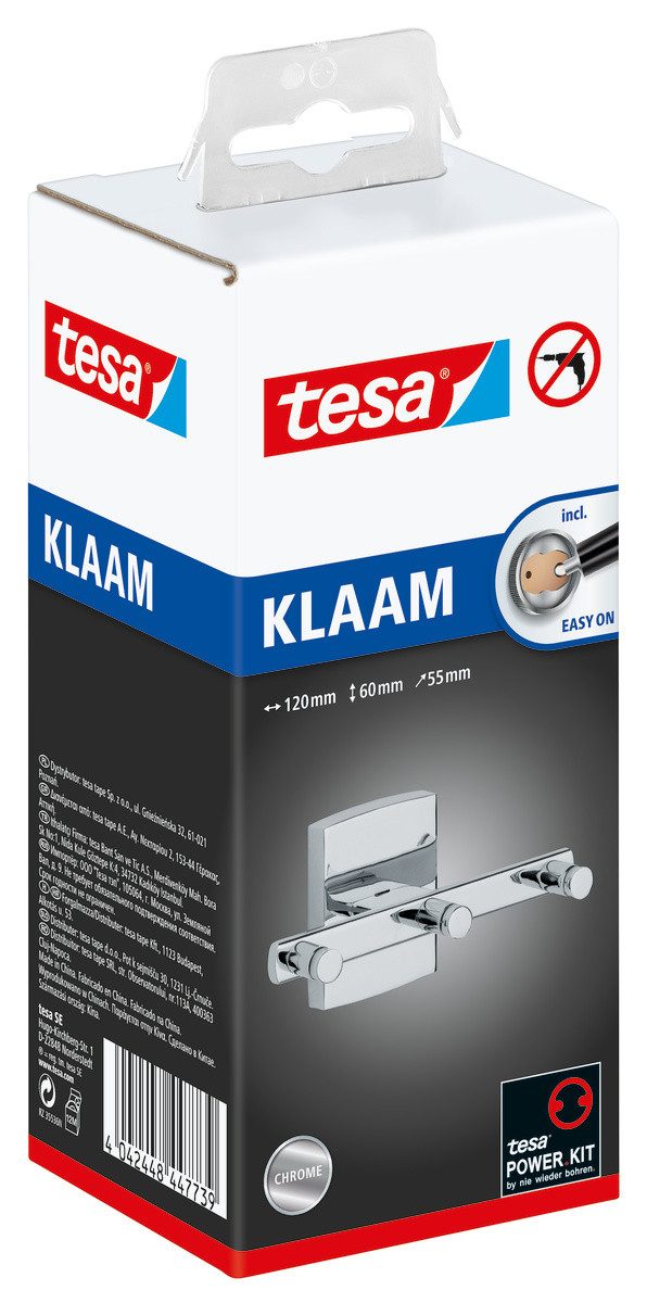 tesa Klebehaken Handtuchhaken 1x tesa klaam Hakenleiste, Badezimmer, (Packu günstig online kaufen