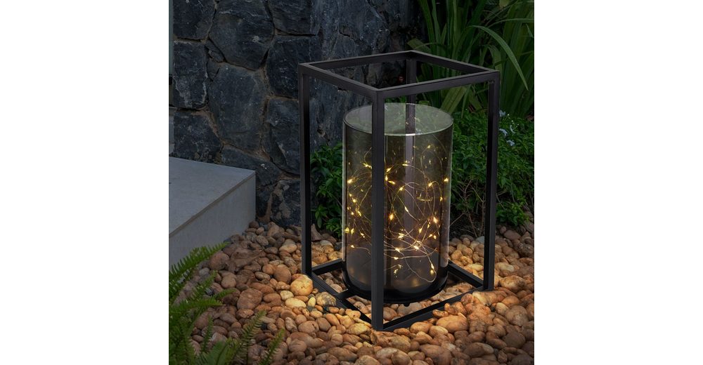 LED AußenStehlampe, Solarleuchte Außen Outdoor Solarlampe