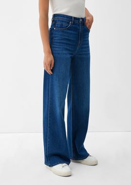 s.Oliver 5-Pocket-Jeans Jeans Suri / Regular Fit / Super High Rise / Wide Leg Waschung