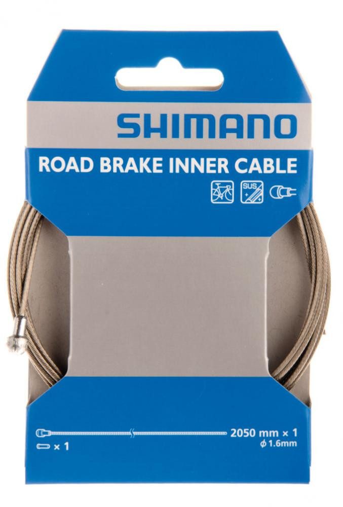 Shimano Bremszug SHIMANO Bremszug Road Edelstahl - Bremszug Rennrad Universal