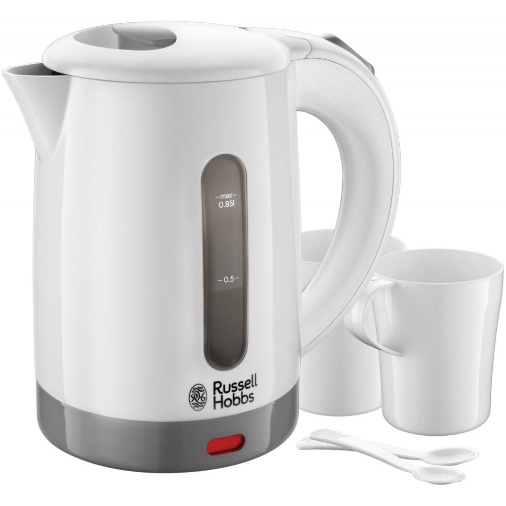 RUSSELL HOBBS Wasserkocher Russell Hobbs Reise-Wasserkocher - kompakt und handlich., 0.85 l, 1000 W, Weltweite Spannungsanpassung, kompakte Bauweise