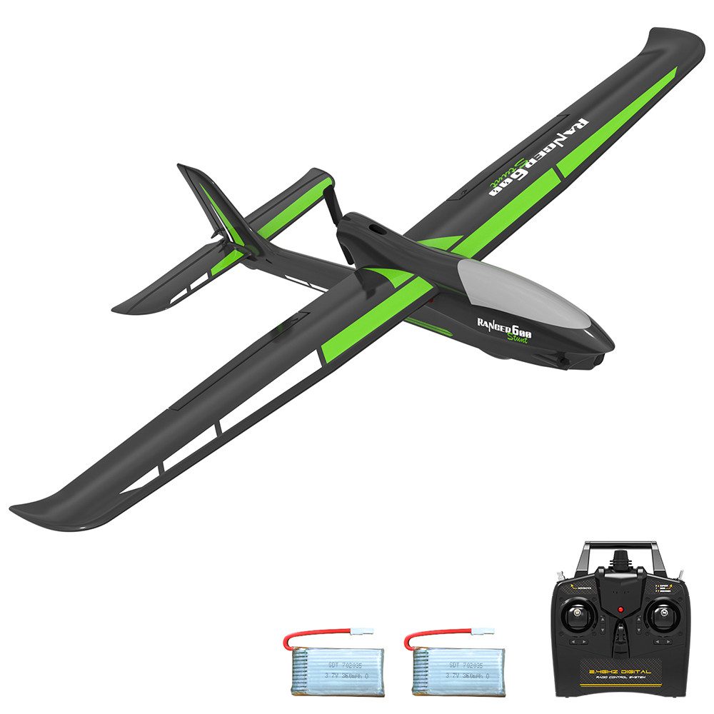 RC-Flugzeug 2,4 GHz 4-Kanal 6-Achsen-Gyro Kunstflug Segelflugzeug RTF