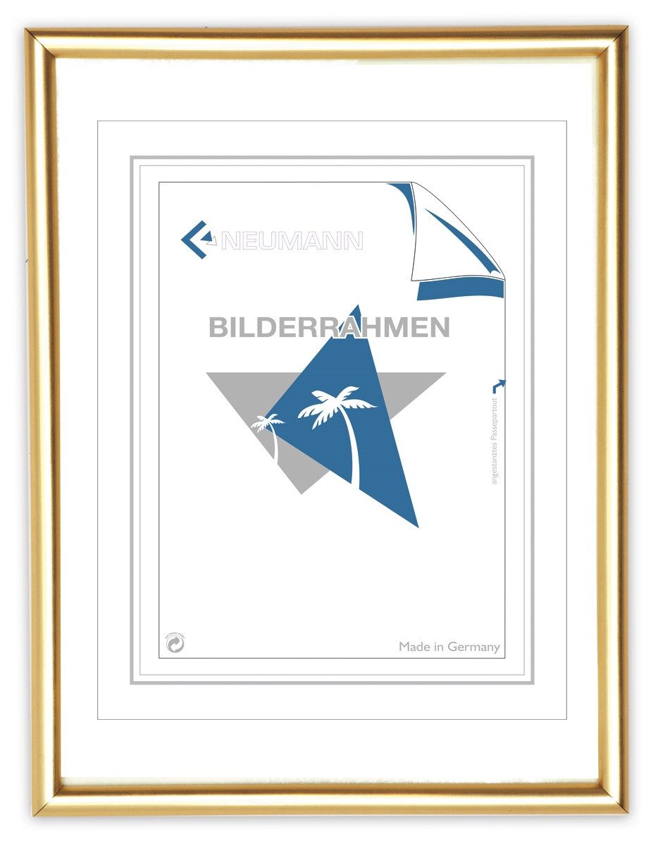 Bilderrahmen Neumann Рамки Kunststoffrahmen CLASSIC Фоторамки m. angestanztem Passepartout