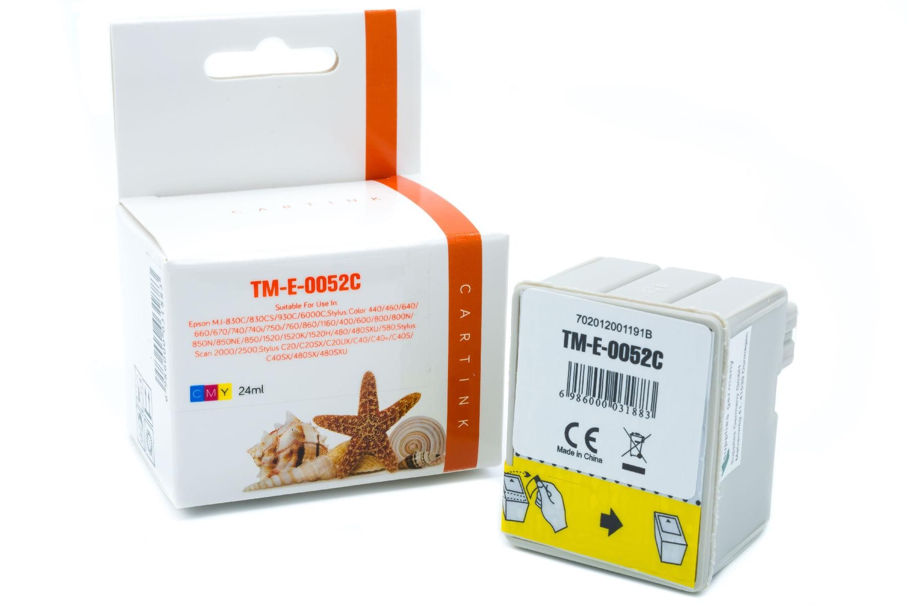 Supplies Germany T0520 / C-13-T-052040 Tintenpatrone (1-tlg., Tintenpatrone color 300 Seiten)