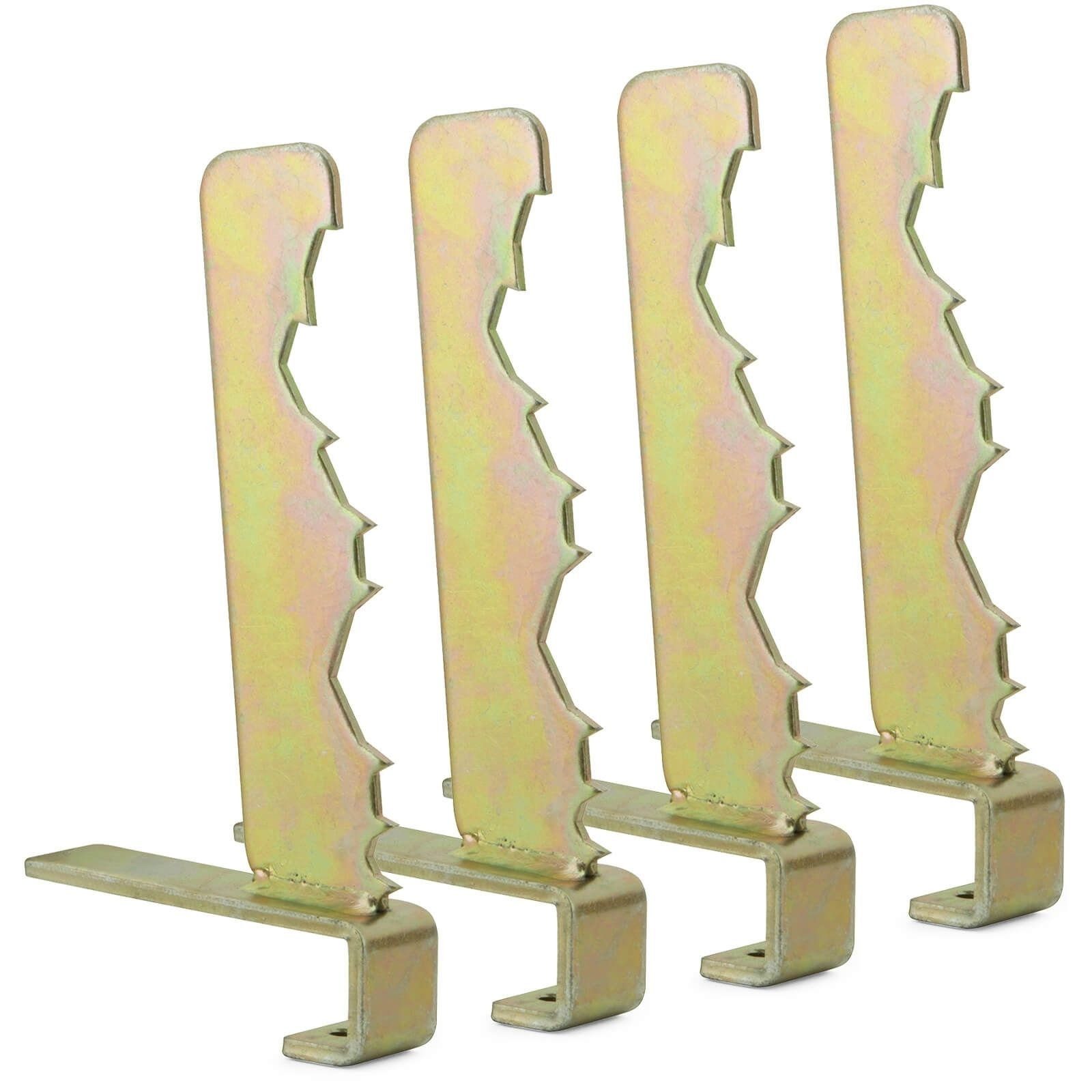 Forest Master Halterungszubehör Forest Master© 4 Halter für Werkbank Spanntisch Typ BJL25