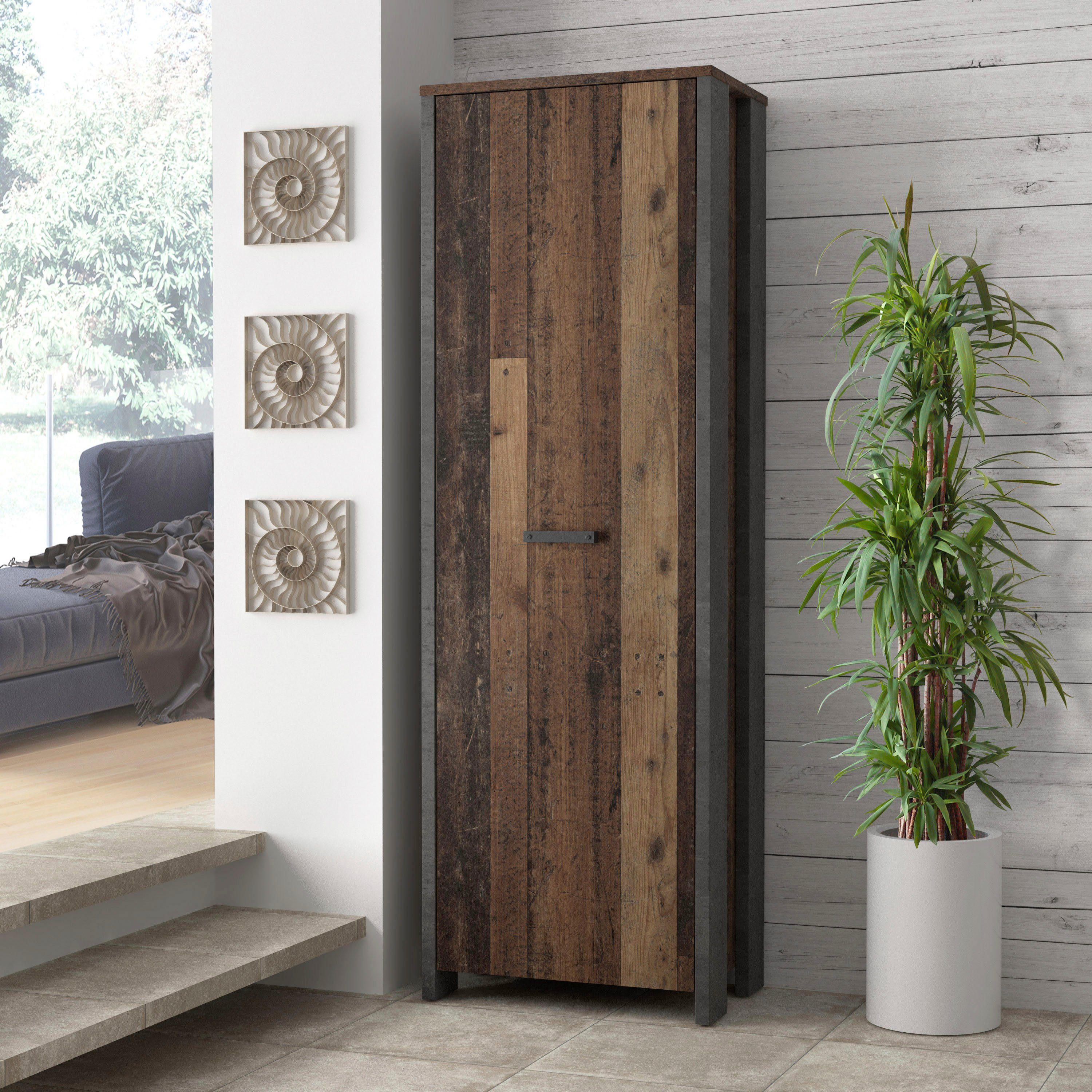 FORTE Garderobenschrank Clif Höhe ca. 200 cm – Bild 2 von 5