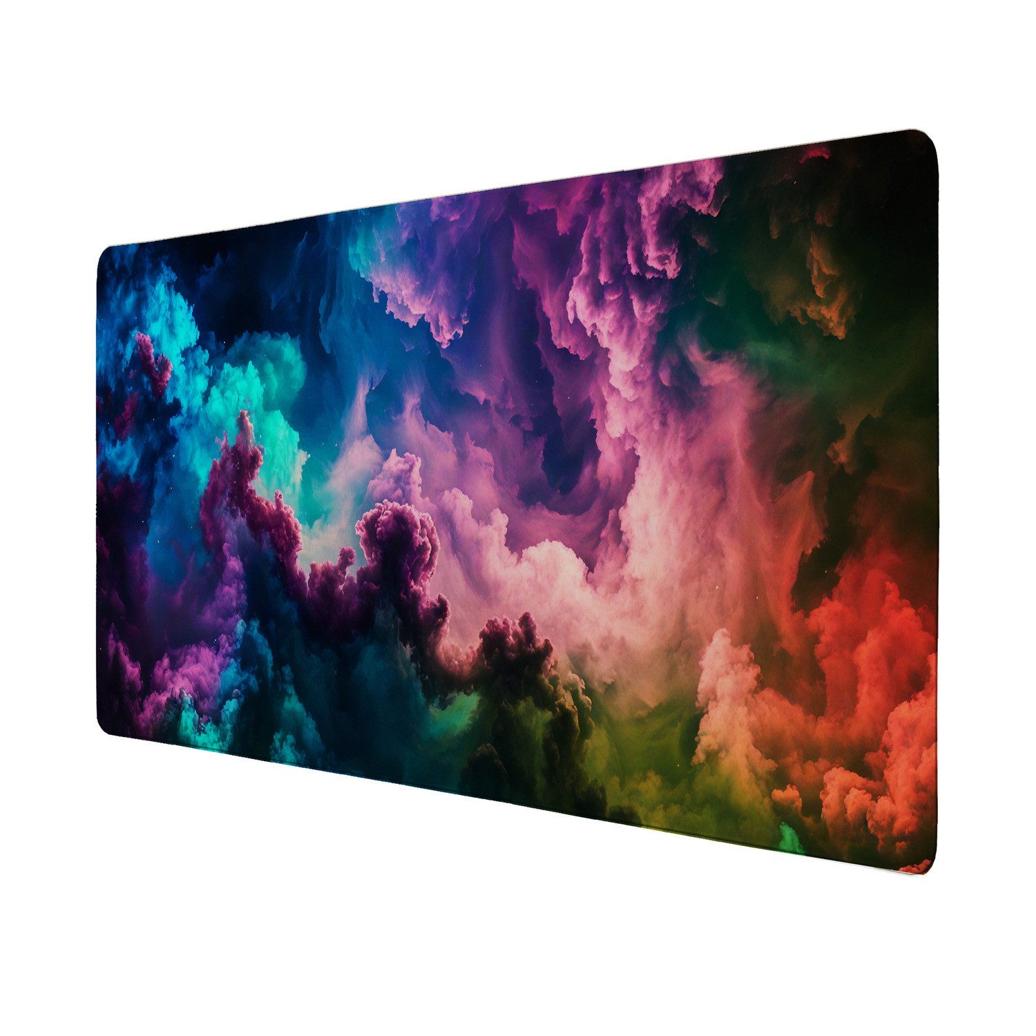 Schreibtischunterlage Mystische Galaxie Schreibtischunterlage 69x31cm XXL Mauspad kosmische