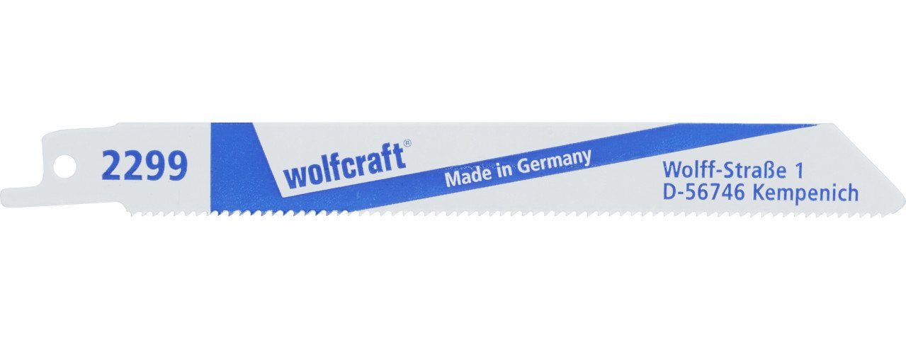 130 Wolfcraft Stück Wolfcraft mm HM Säbelsägeblatt-Set Säbelsägeblatt 2