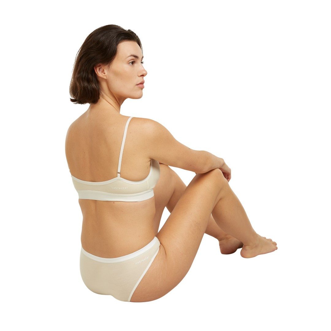 Icebreaker Slip Unterwäsche Siren Bikini (Merinowolle) natur Damen