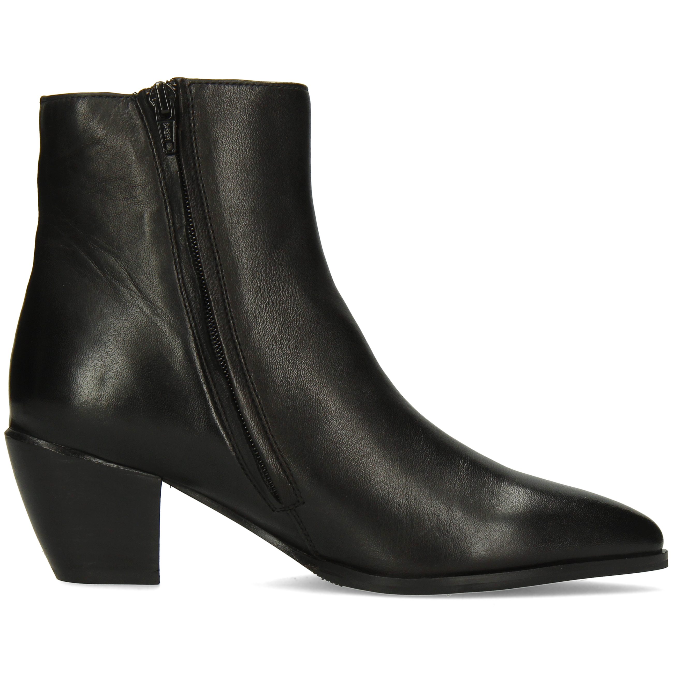 Melvin & Hamilton Finja 1 Leder-Western Boots für Damen Stiefelette Kubanischer Absatz, Echtes Leder
