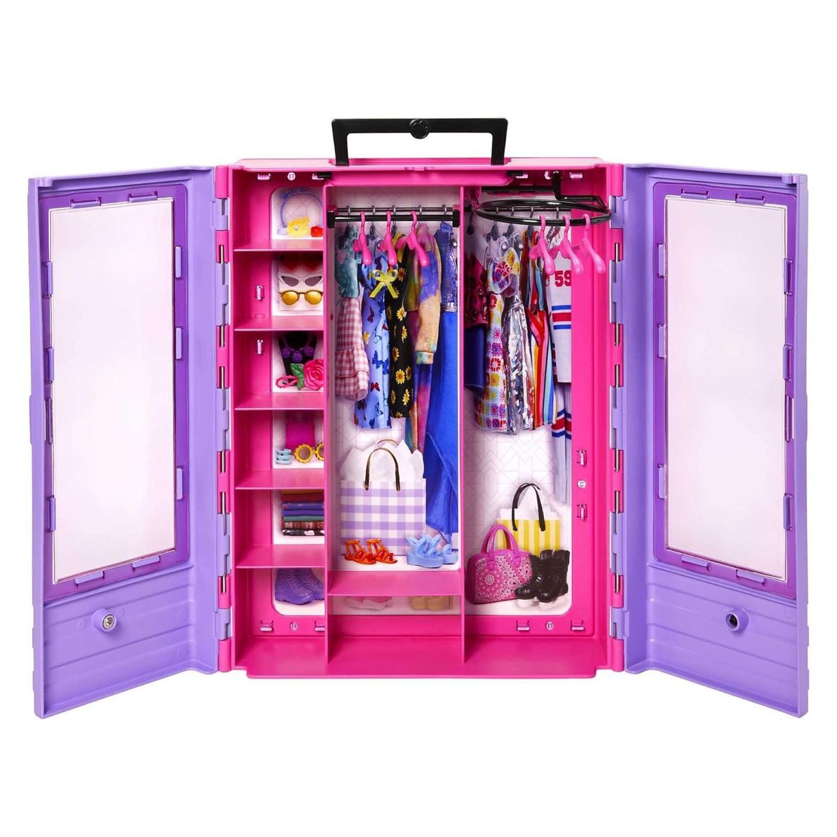 Mattel® Puppen Accessoires-Set Mattel HJL65 - Barbie - Kleiderschrank günstig online kaufen