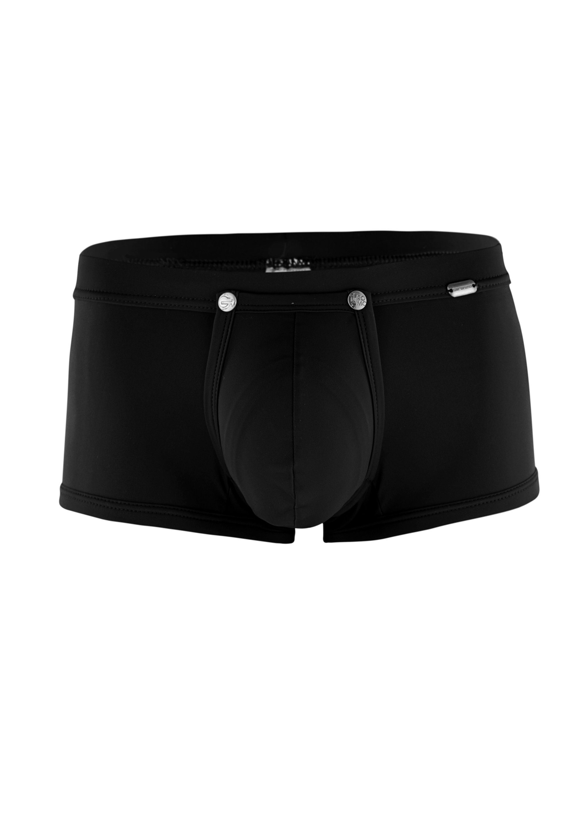 Geronimo Boxershorts Erotic Classic Push (Boxer, erotisch Boxer Druckknopf mit 1-St) Black