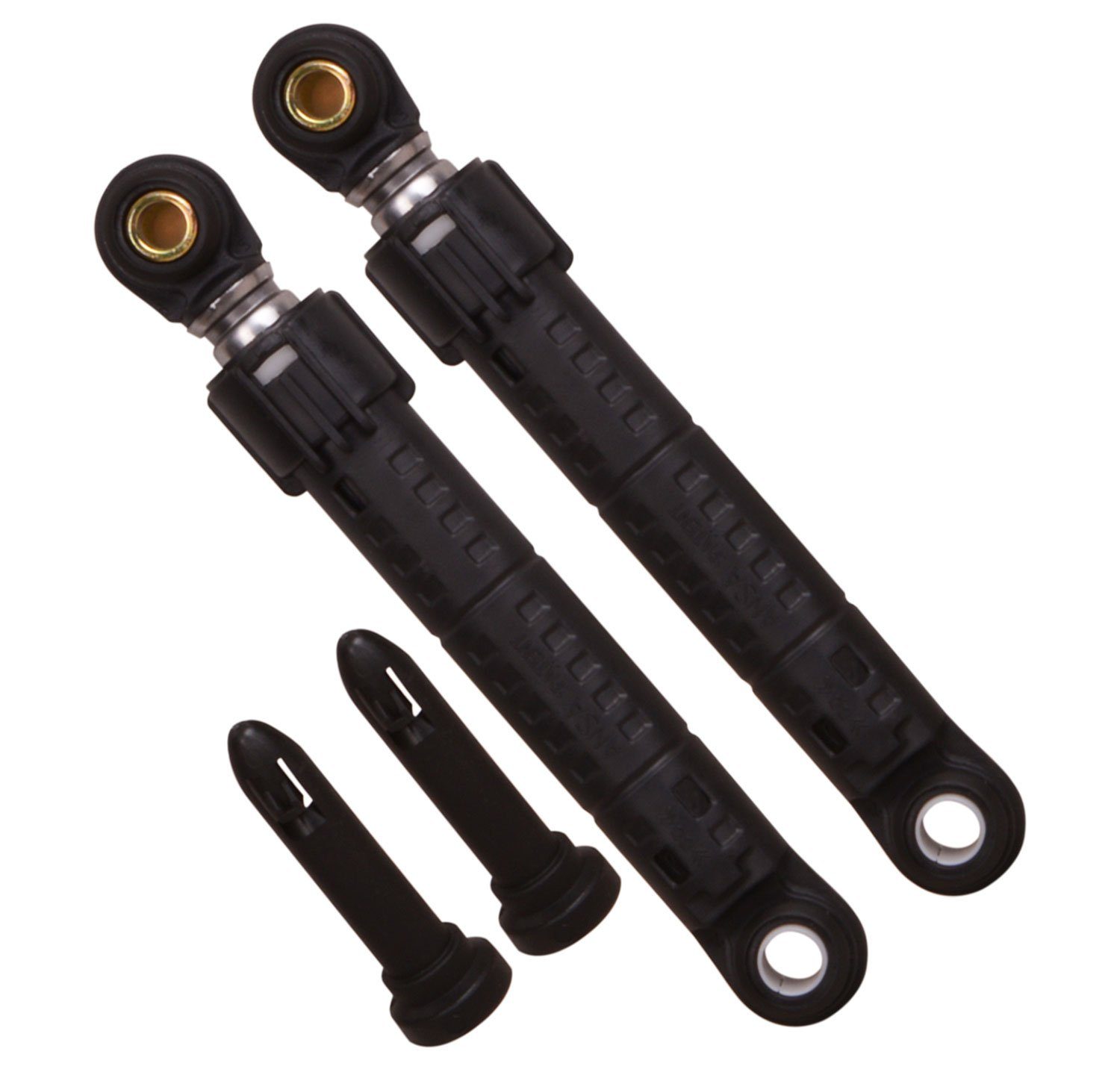 VIOKS Dämpfer Stoßdämpfer Ersatz für Bosch 00448032, 2 Stk 90N inklusive 2 Stoßdämpferbolzen für Waschmaschine