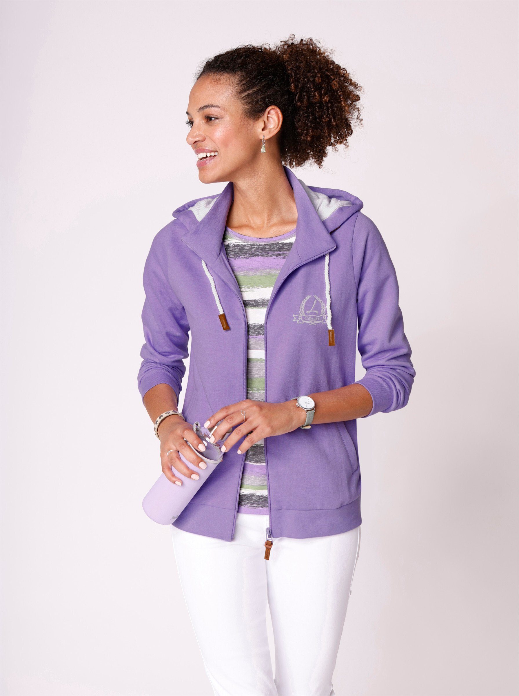 Witt Shirtjacke Sweatjacke Langarm
