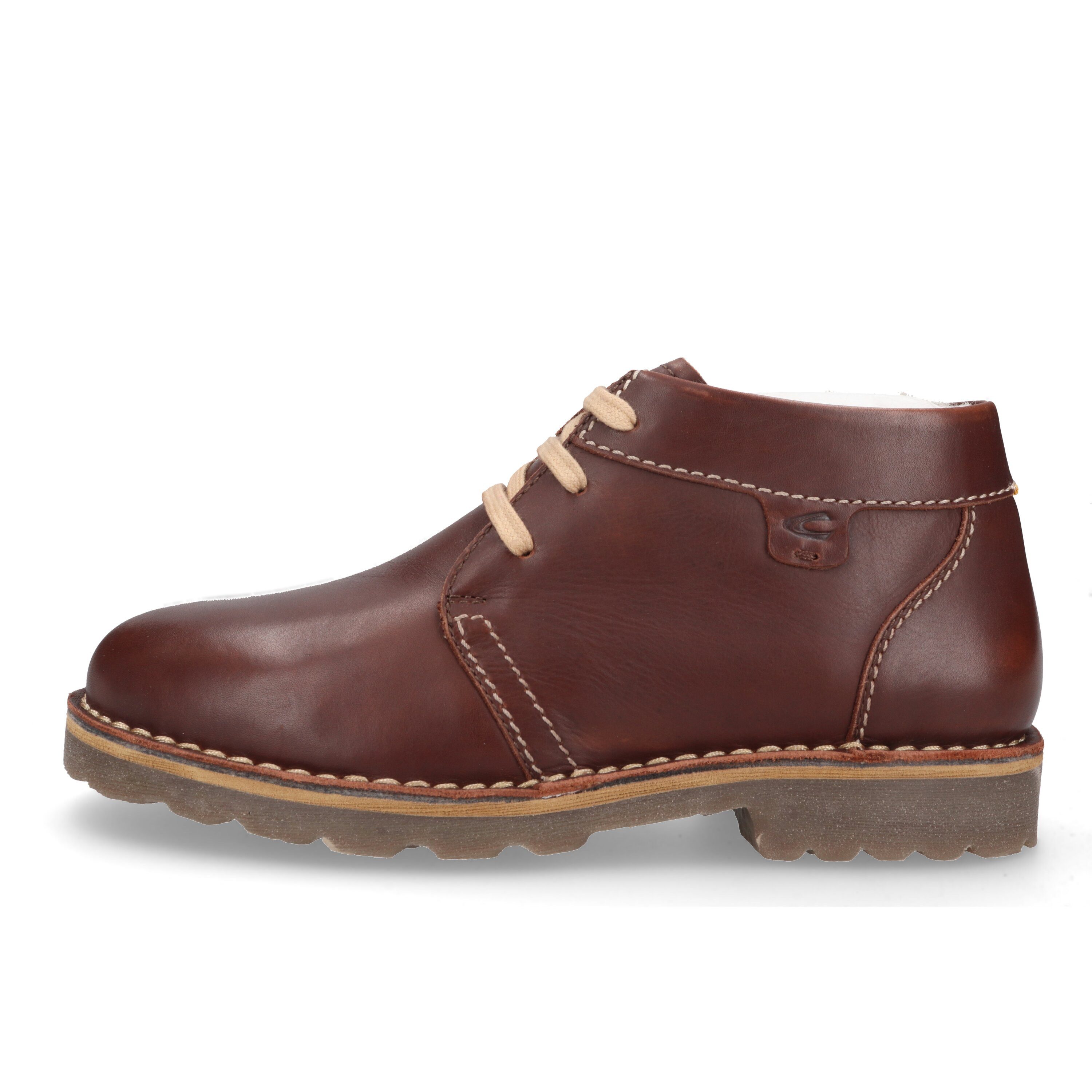 camel active Boots Pullup BURGUNDER Schnürboots