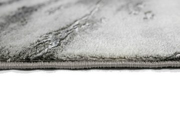 Teppich Teppich Wohnzimmer Teppich Marmor Optik in grau, Teppich-Traum, rechteckig, Höhe: 12 mm
