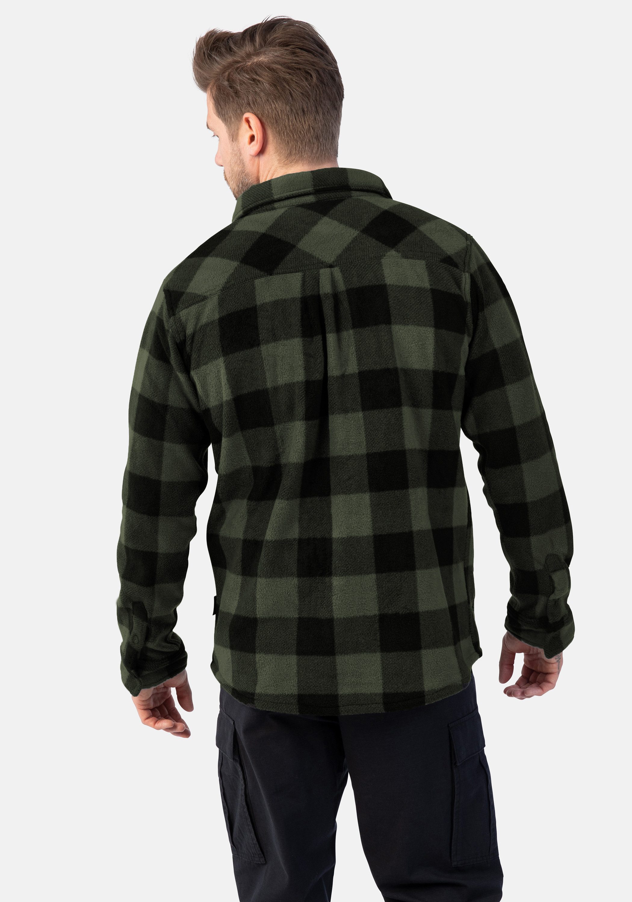 HERO by John Medoox Fleecehemd HENDRIX Fleecehemd Regular Fit Casual Fleece günstig online kaufen