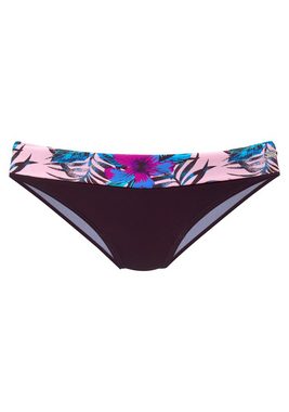 Venice Beach Bikini-Hose Marly mit Umschlagbund