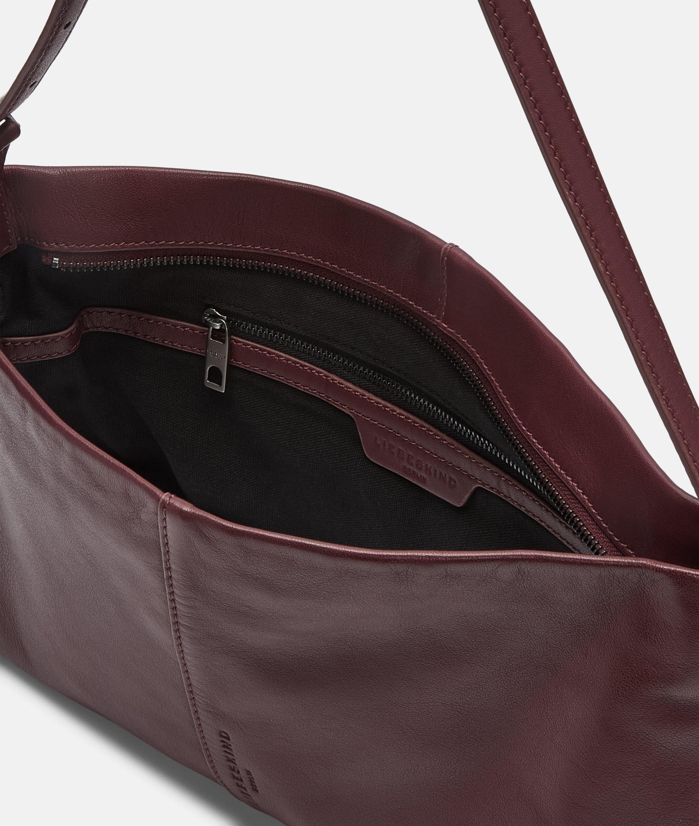 Liebeskind Berlin Schultertasche Fiona Schultertasche S, Handliche Schultertasche aus Leder